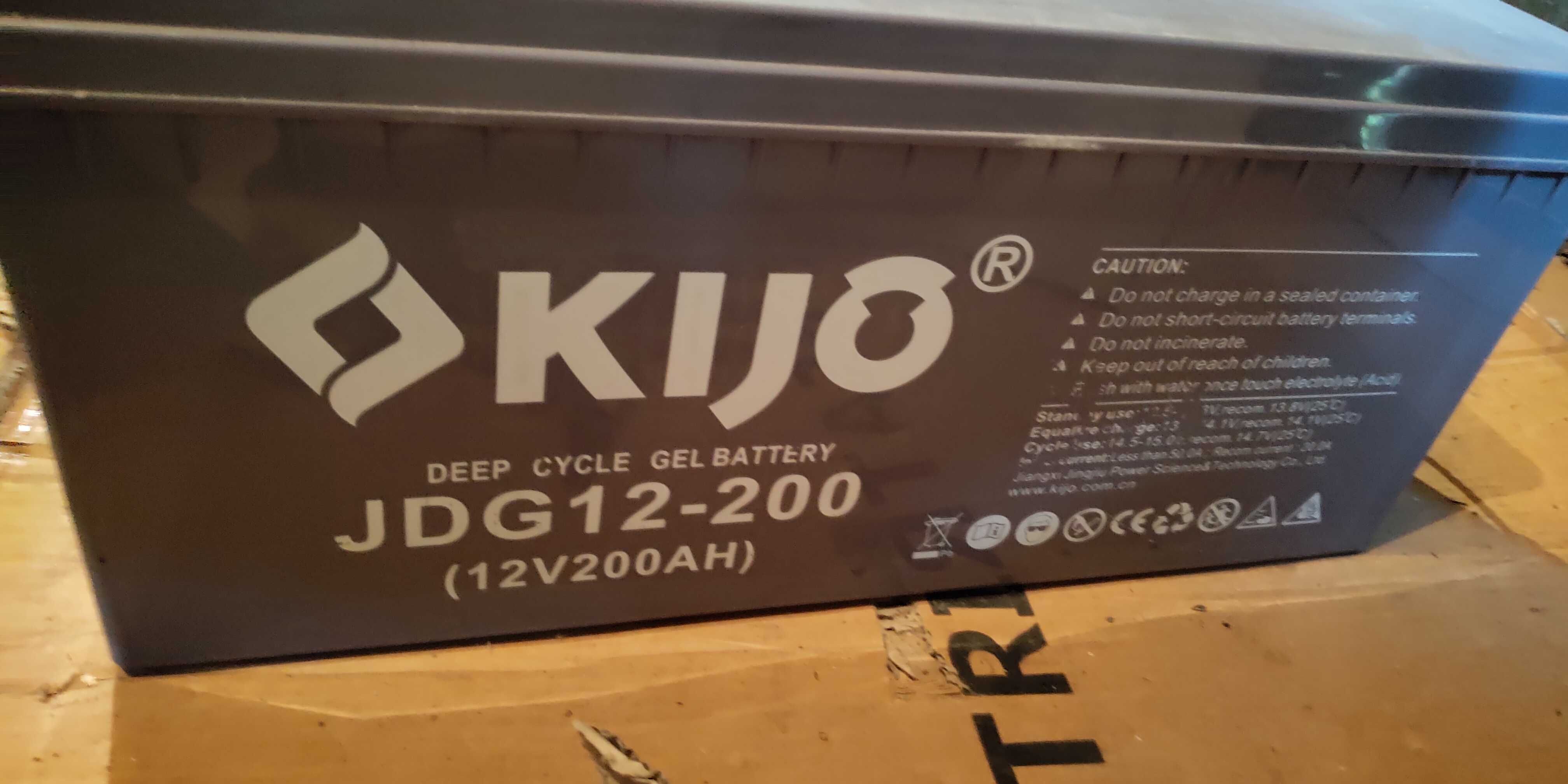 Аккумулятор гелевый Kijo JDG 12V 200Ah