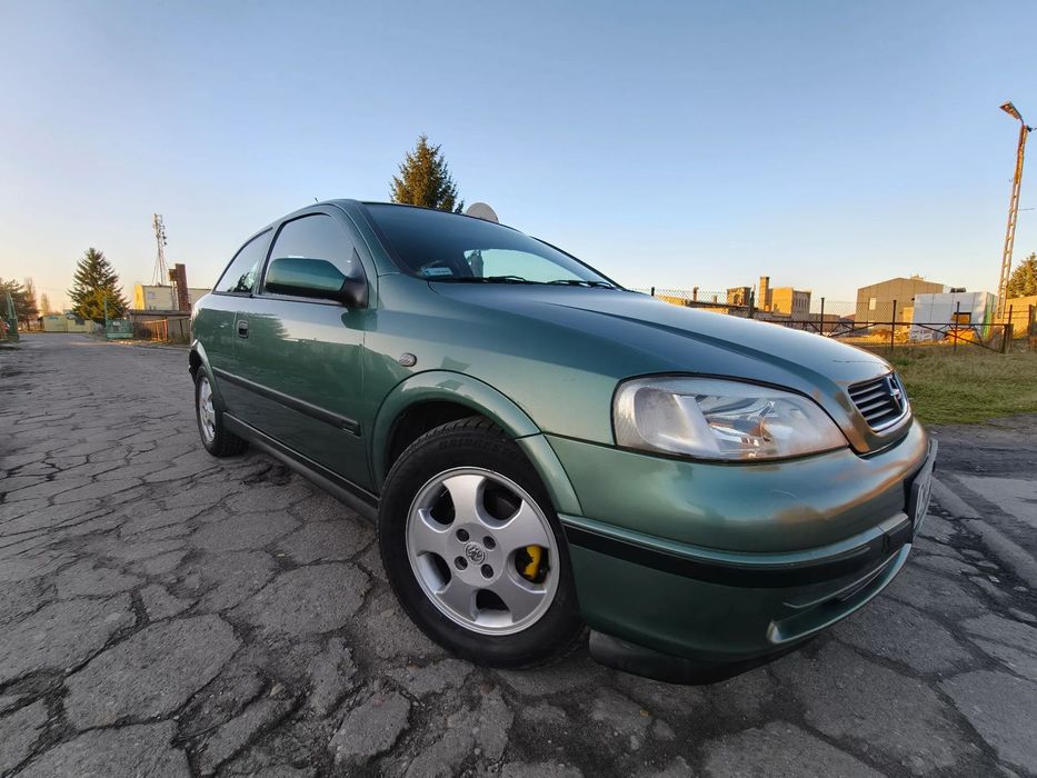 Opel Astra 1.6 Benzyna, Wspomaganie, Klimatyzacja, Ważne Opłaty, Stan BDB.