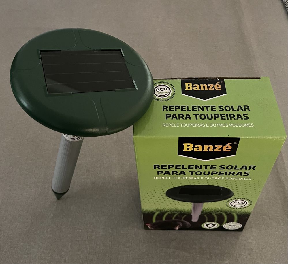 Repelente Solar para Toupeiras
