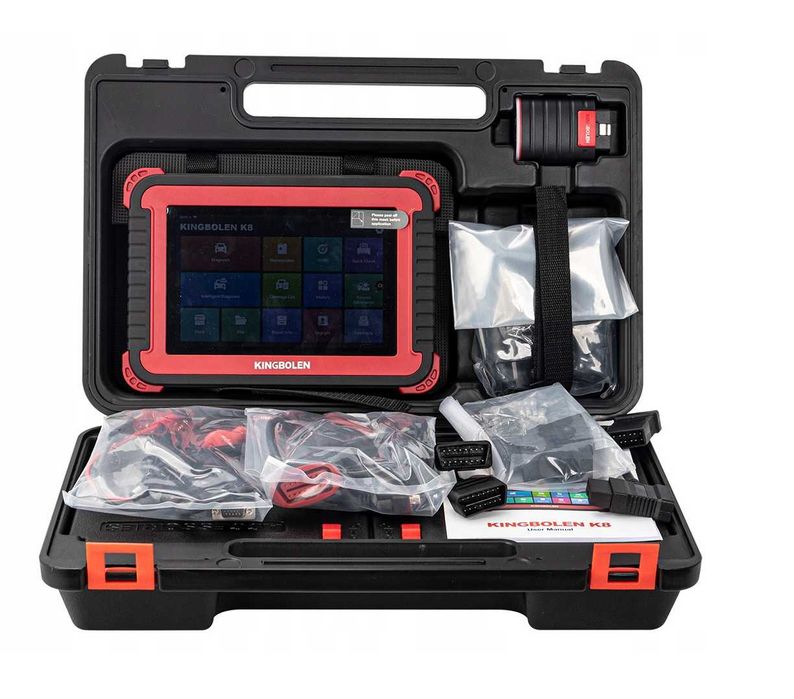 Tester Diagnostyczny OBD2 PROFESJONALNY UniwersalnyKINGBOLEN K8 j.PL