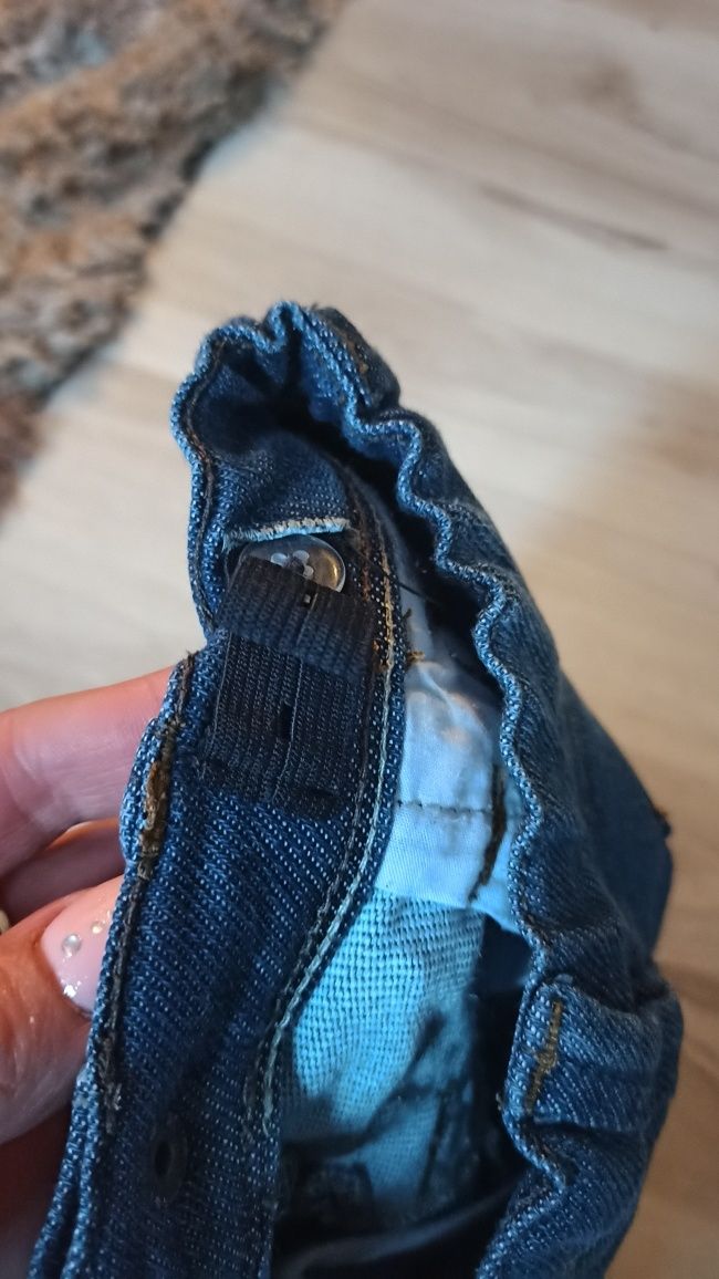Spodnie z gumką denim co 92