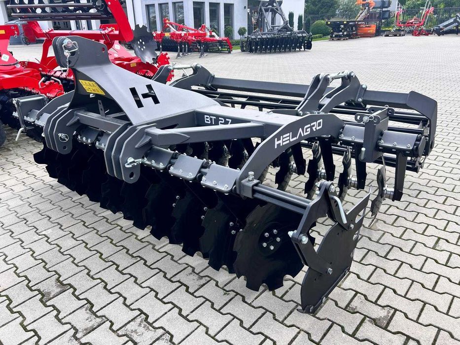 Brona talerzowa 3,0 m 2,7 m 2,5 m HELAGRO - nowość !!!
