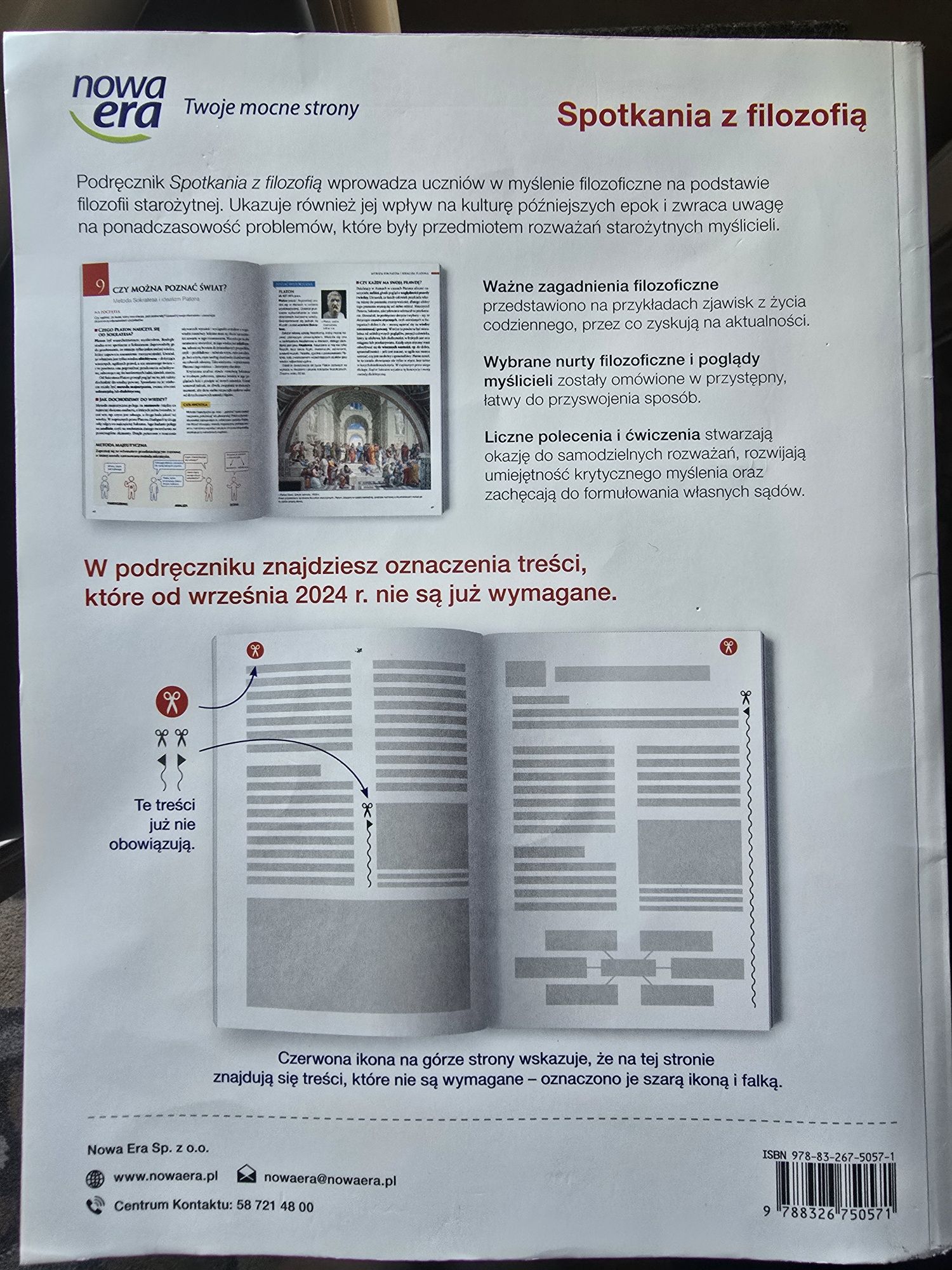 Spotkania z filozofią. 1 klasa LO i technikum. Zakres podstawowy