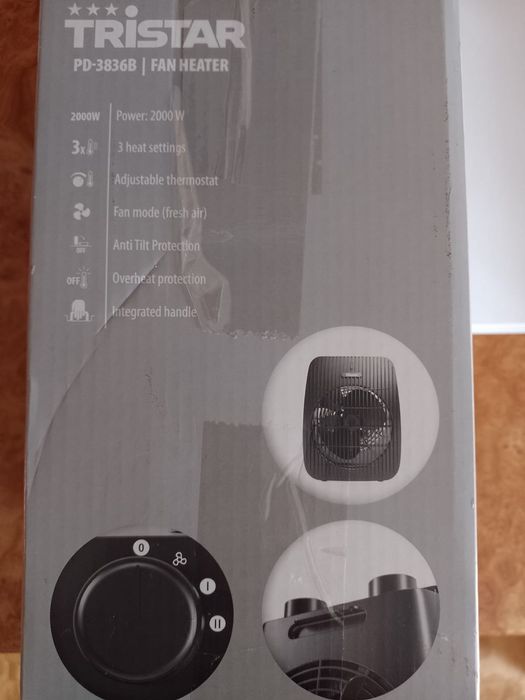Тепловентилятор, дуйчик, Tristar