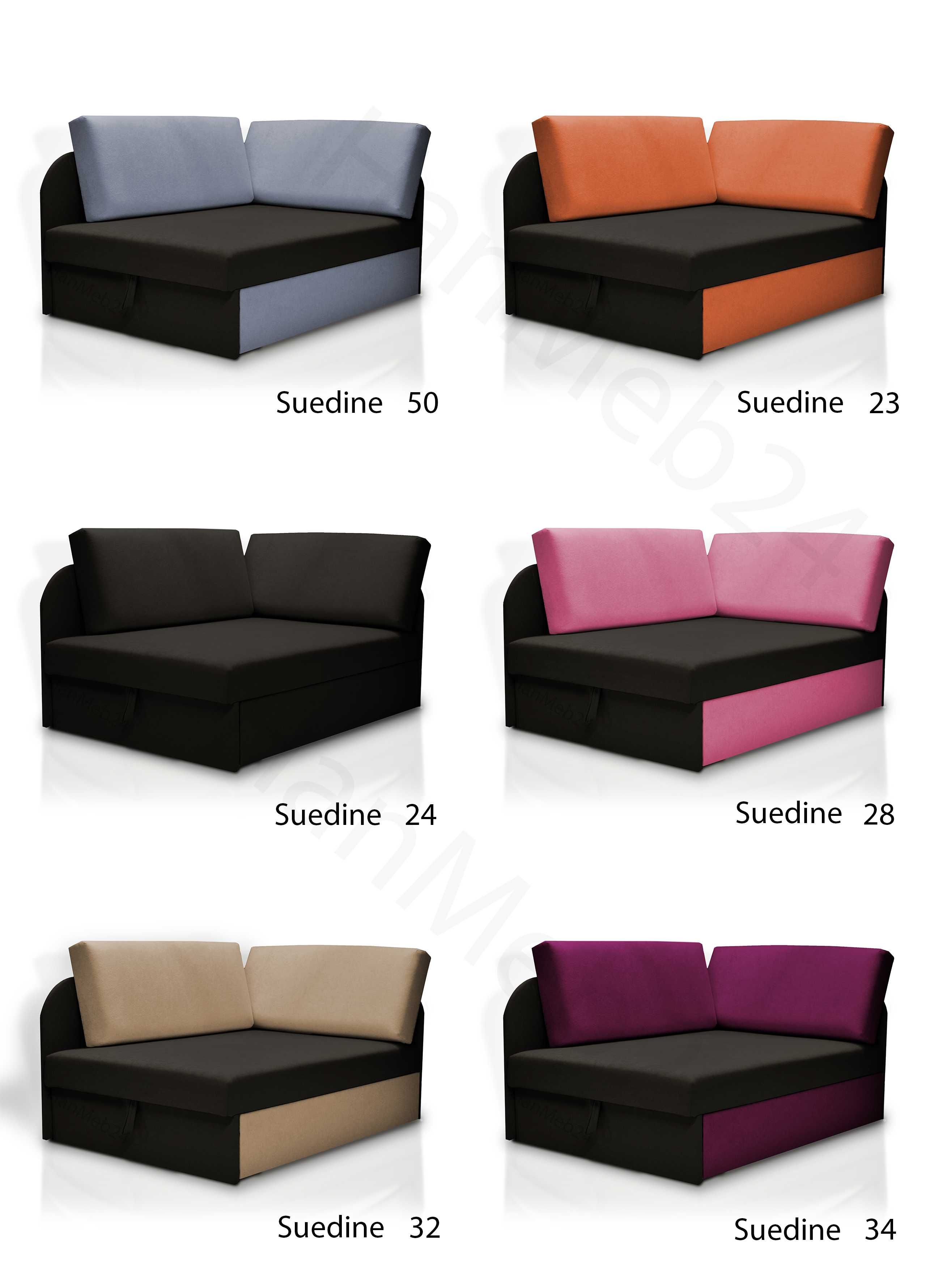 Łóżko dziecięce narożnik KUBUŚ – sofa / amerykanka dla dziecka
