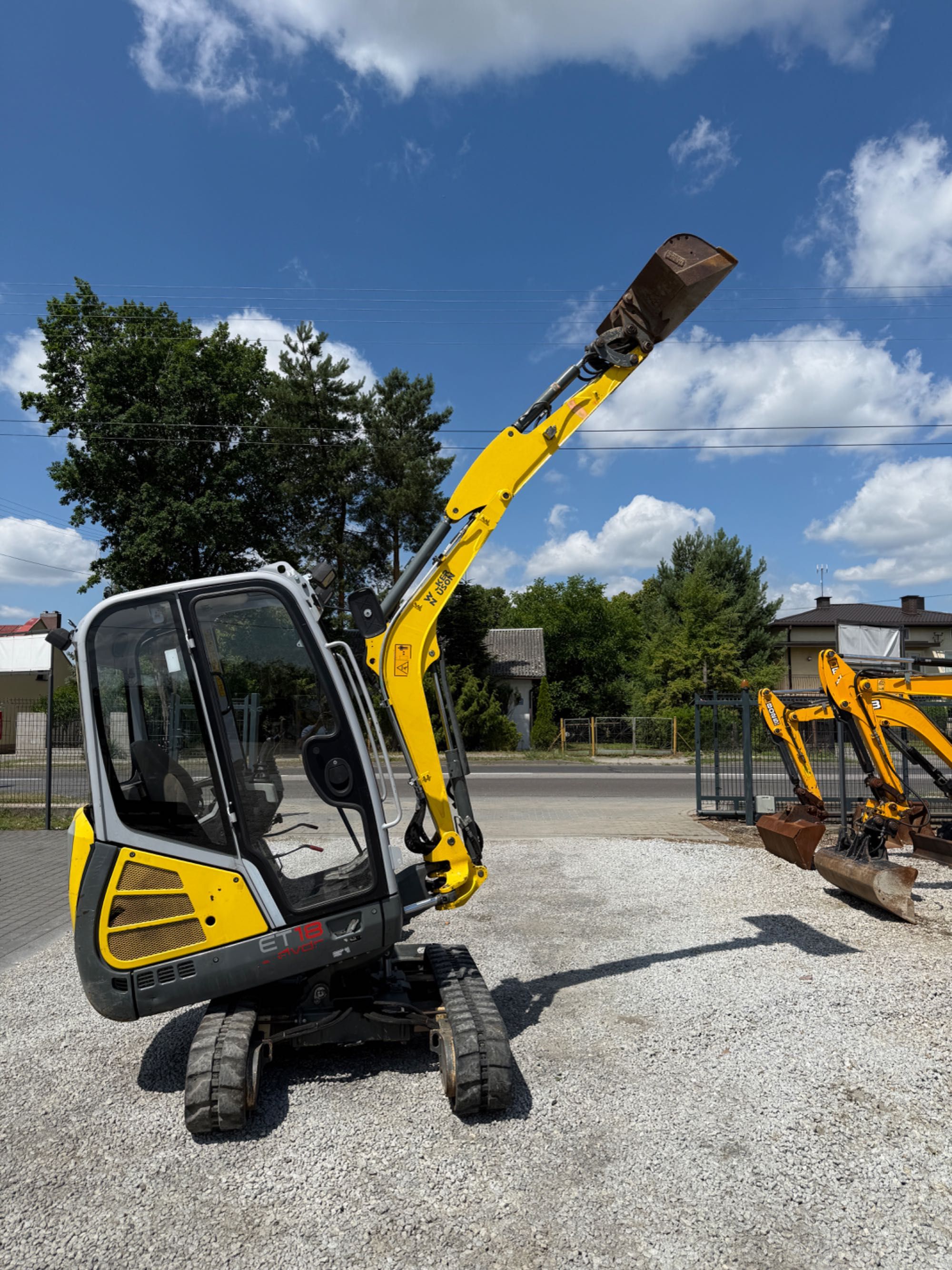 Mini koparka Neuson Et18 z 2019r. 3 łyżki 2 tony VDS , EASY LOCK ,1 WŁ