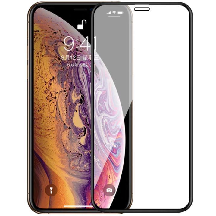 Iphone X / Xs | Szkło Hartowane Ochronne 5D Cały Ekran