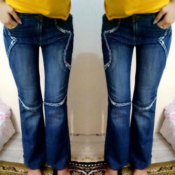 Продам стильные женские джинсы капри брюки