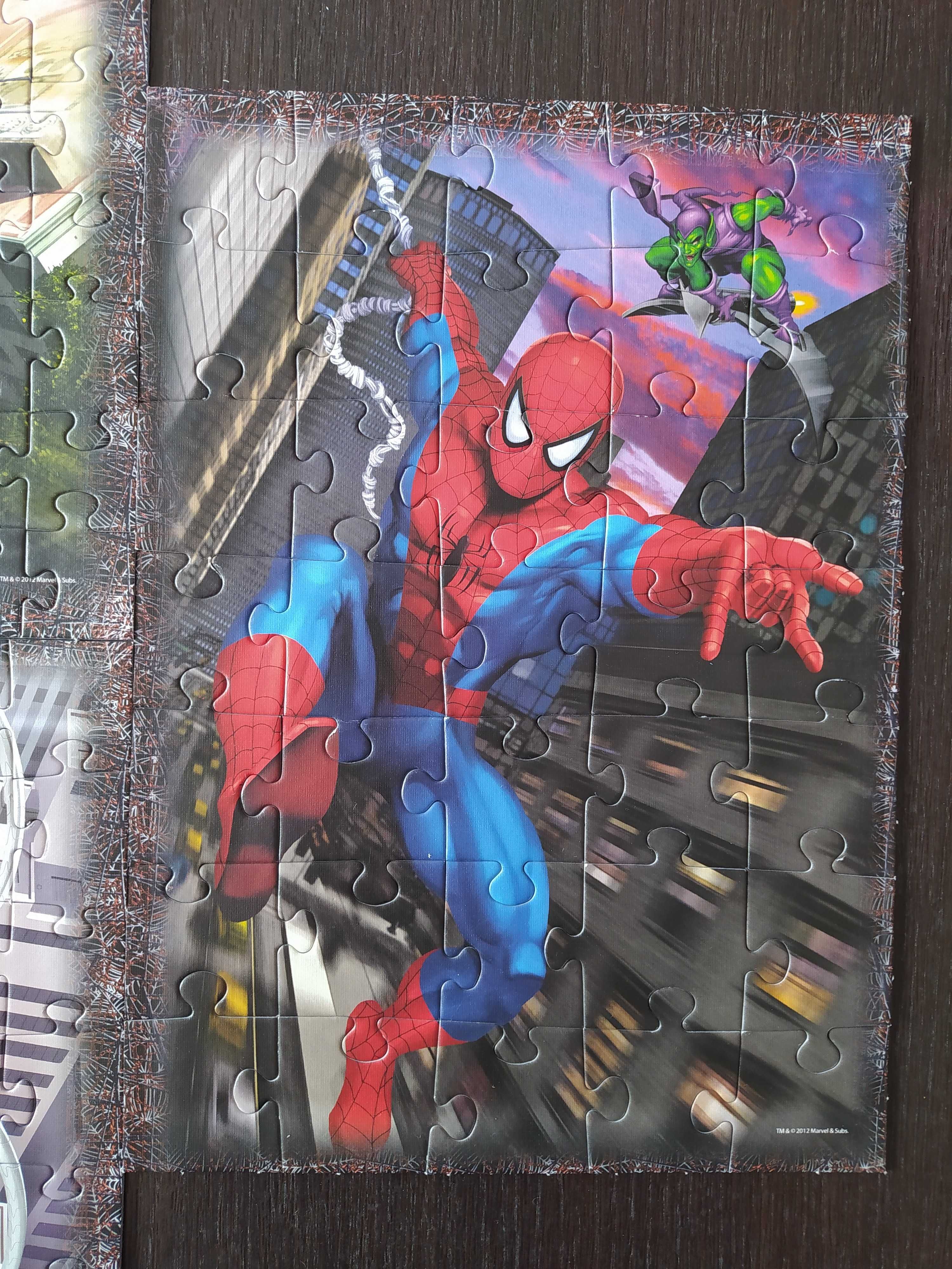Puzzle Spider-Man 4w1 35el 48el 54el 70el Marvel