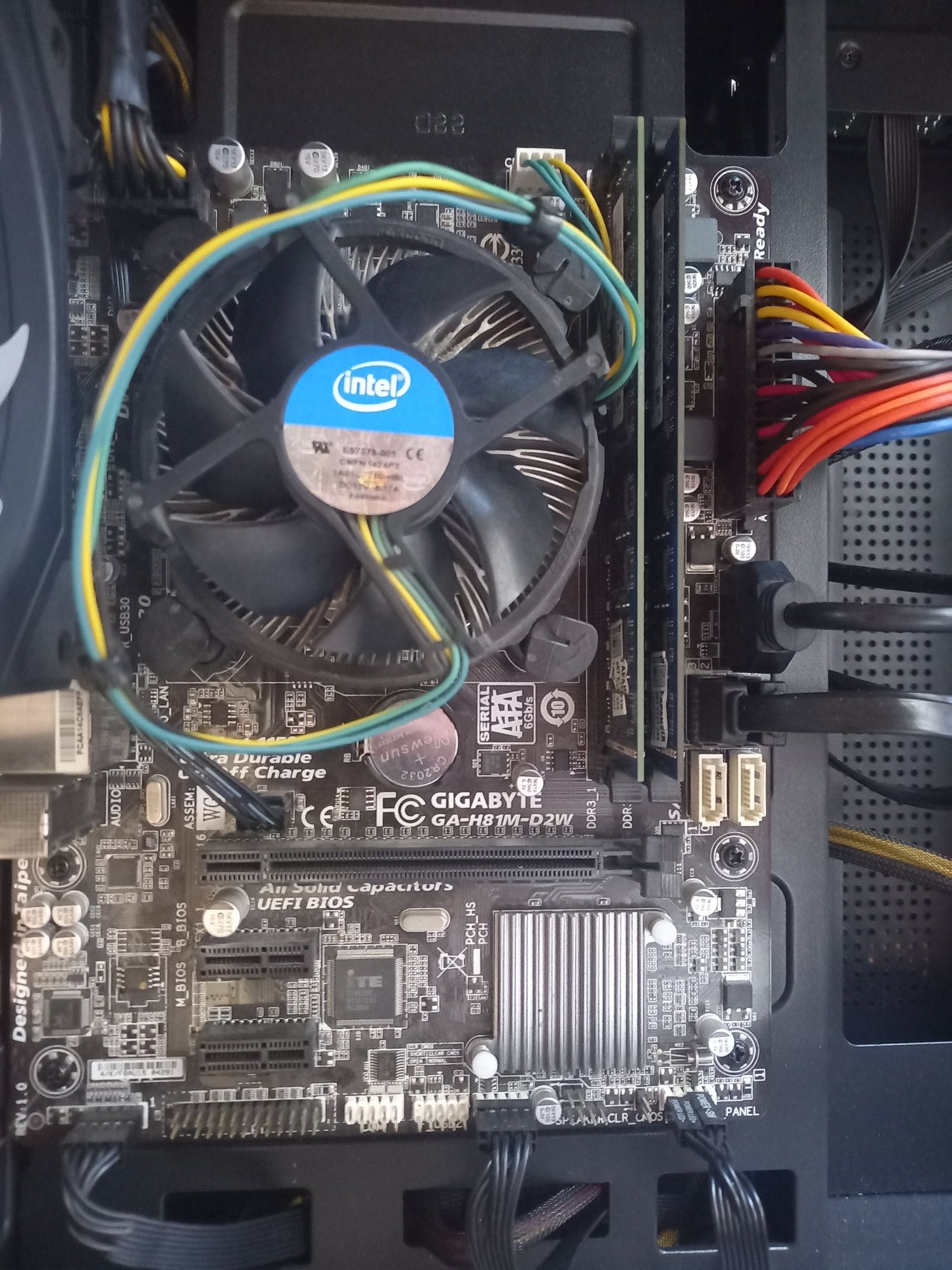 Компьект 1150s / i5 4670k / gigabyte h81m / 8 ram hynix