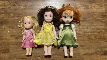 Ляльки кукли Принцеса Анна, Бель, Аврора дисней disney