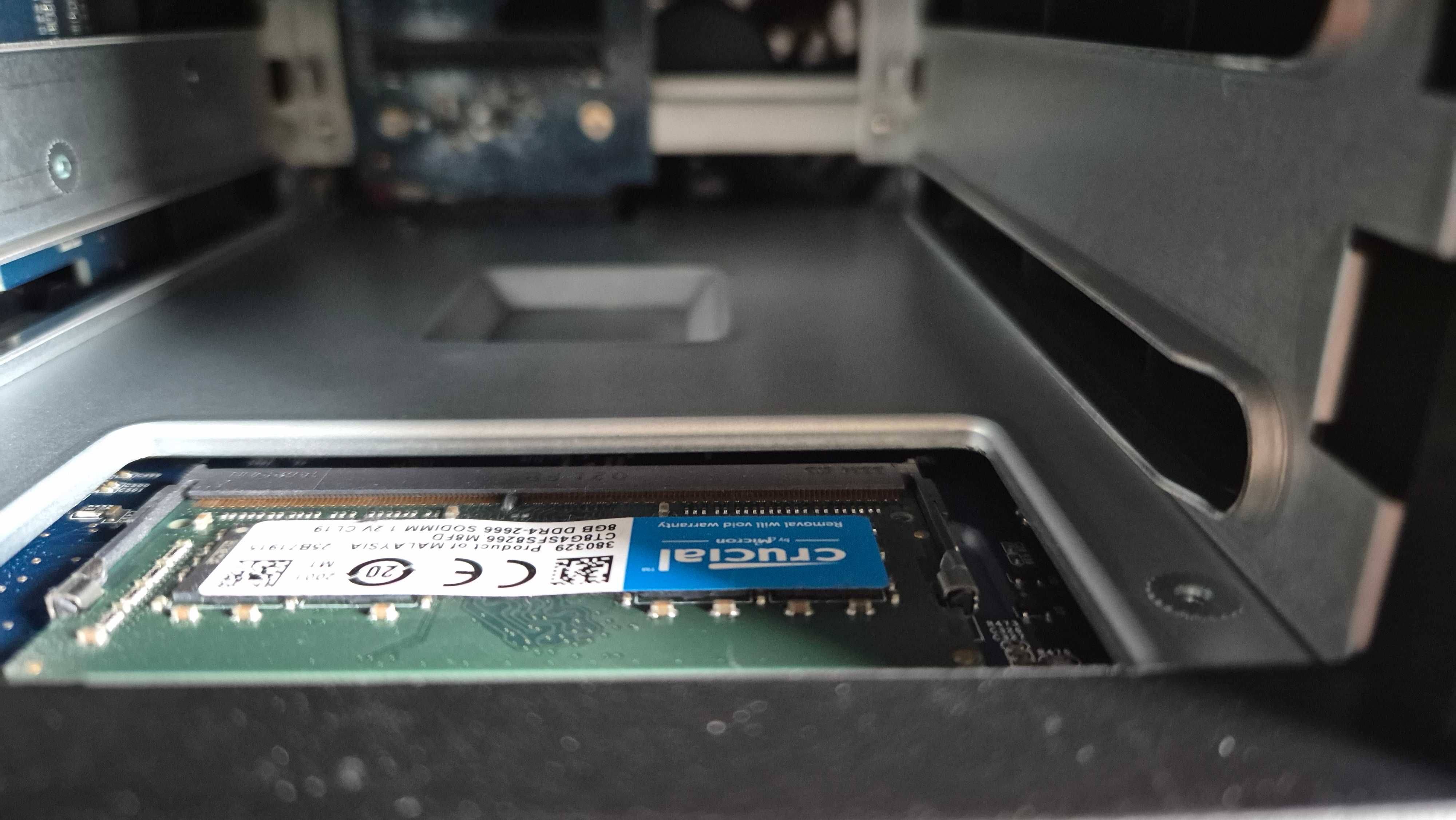 serwer NAS Synology DS720+, 10GB RAM, 2x16GB NVME SSD do cache