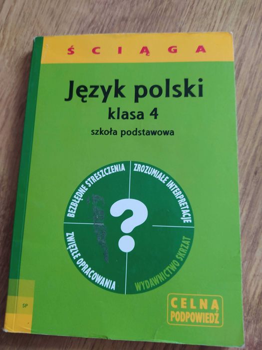 Ściąga język polski kl. 4 szkoła podstawowa