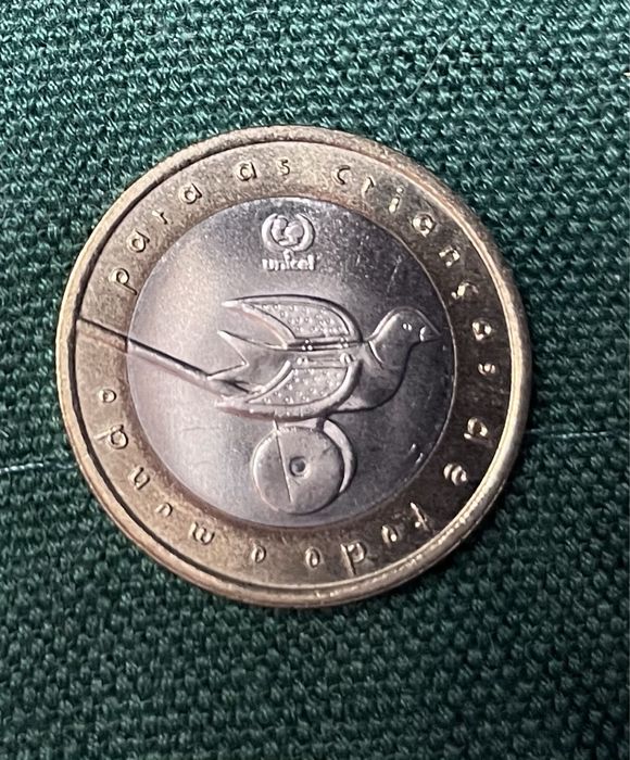 Unicef 1999 bimetalica