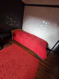 Narzuta na łóżko czerwona  Ikea szer.140cm