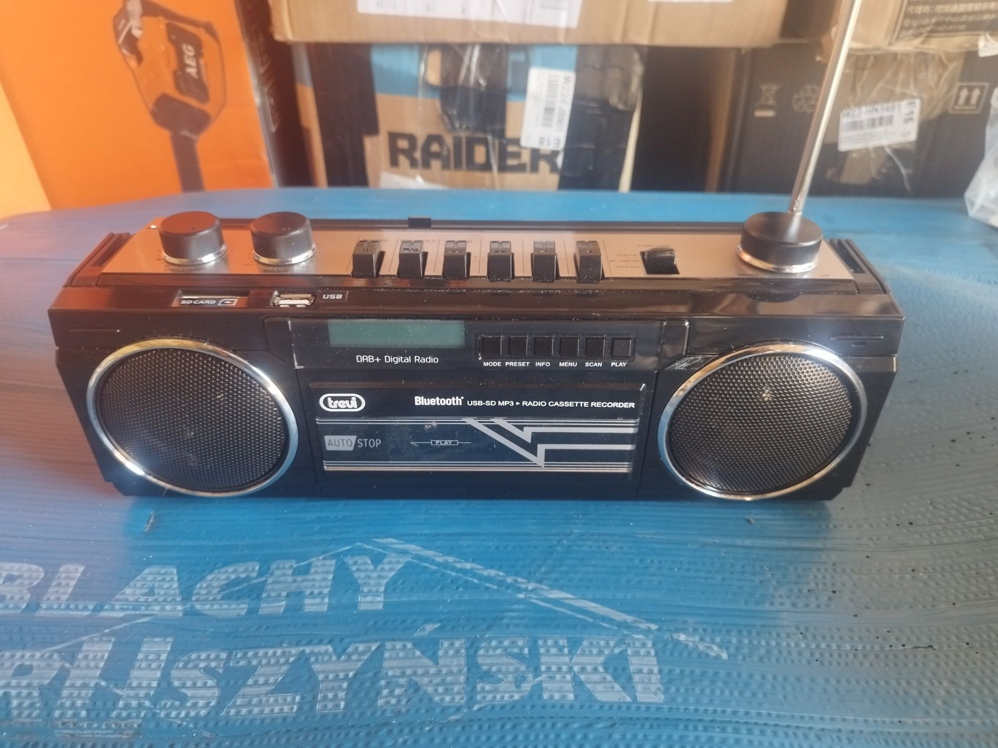 Retro Radio Travi RR511 kaseta Bluetooth Nowe