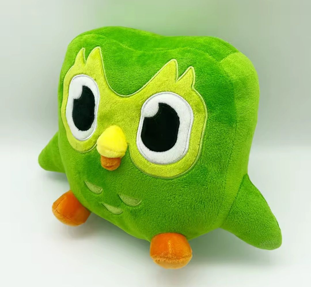 М'яка іграшка Сова Duolingo Owl Toy 27 см, Зелений