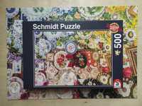 Puzzle kompletne stan idealny Tiny treasures, Schmidt, 500 elements