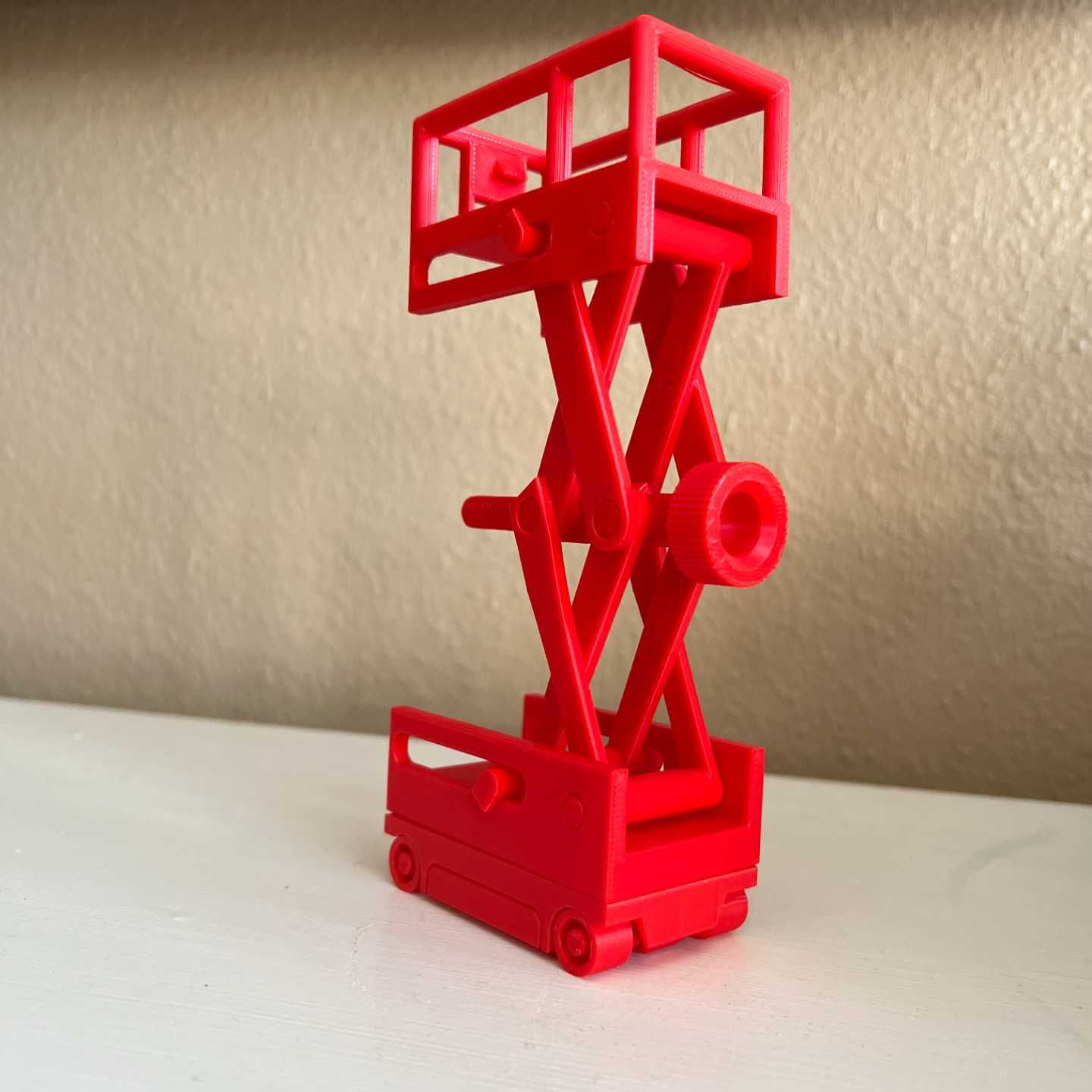 Mini Plataforma elevatória (Tesoura) Personalizável