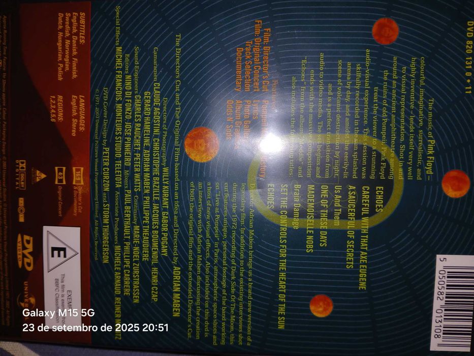 Pink Floyd Concerto/ Documentário