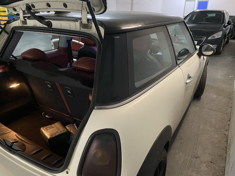 Mini cooper S nacional, selo antigo