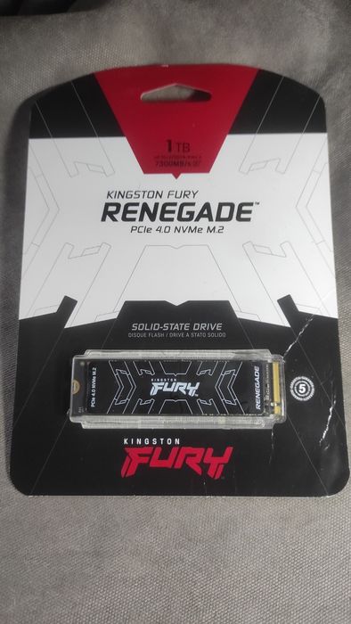 SSD диск Kingston FURY Renegade 1TB M.2 2280 NVMe PCIe Gen 4.0