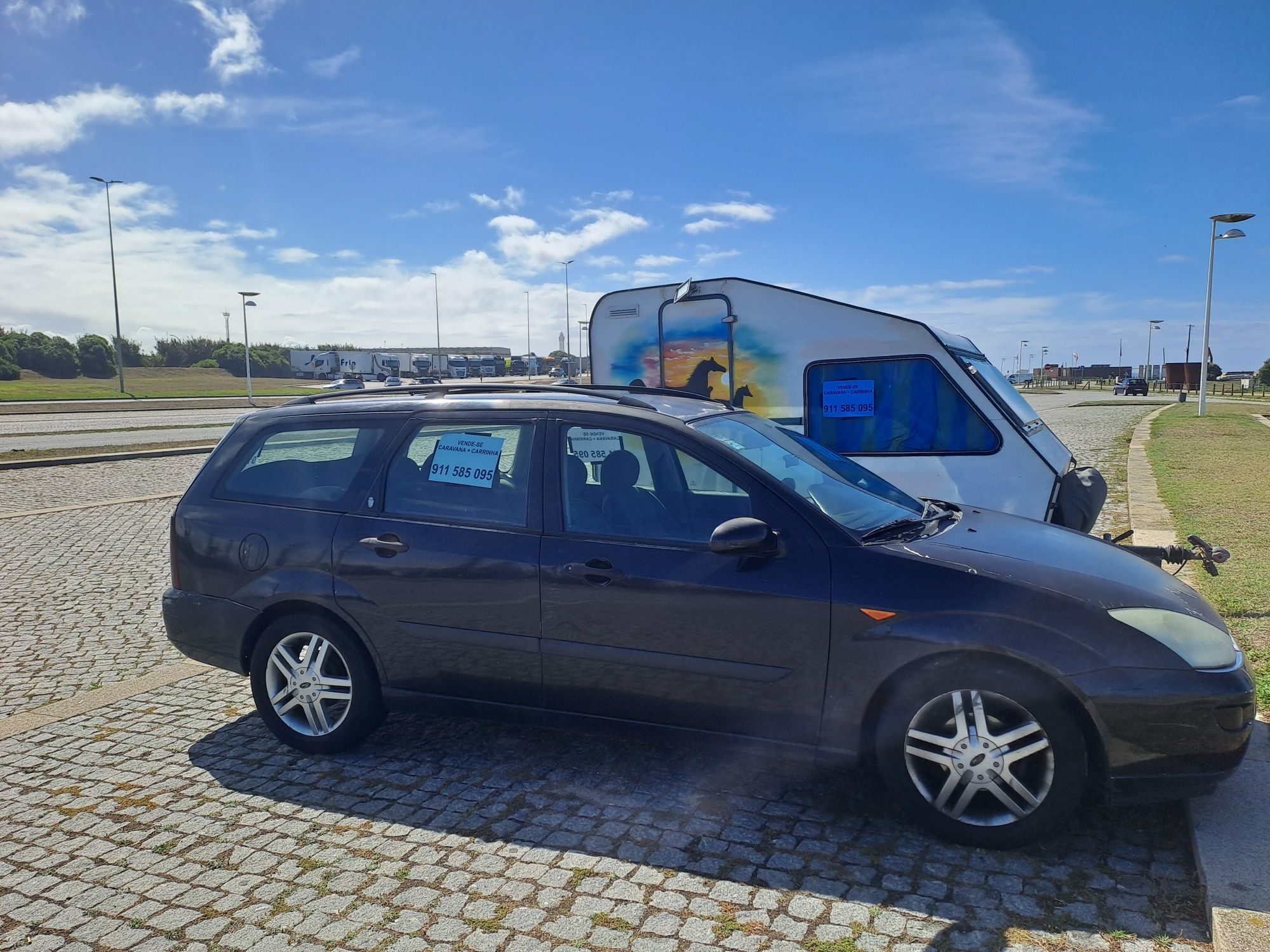 Caravana, sem documento + Carrinha