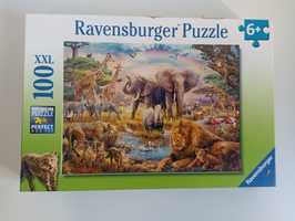 Puzzle Ravensburger 100 xxl 6+ dzikie zwierzęta (729)