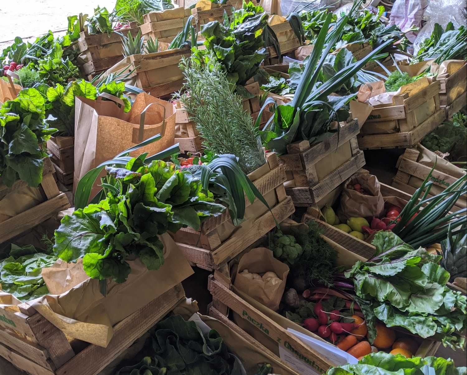 Warzywa i owoce z darmową dostawą - paczka średnia