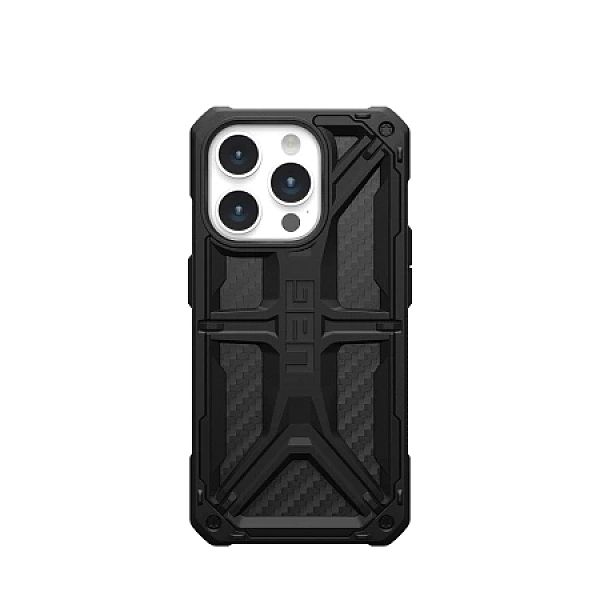 Etui UAG Monarch do iPhone 15 Pro - czarny karbon
