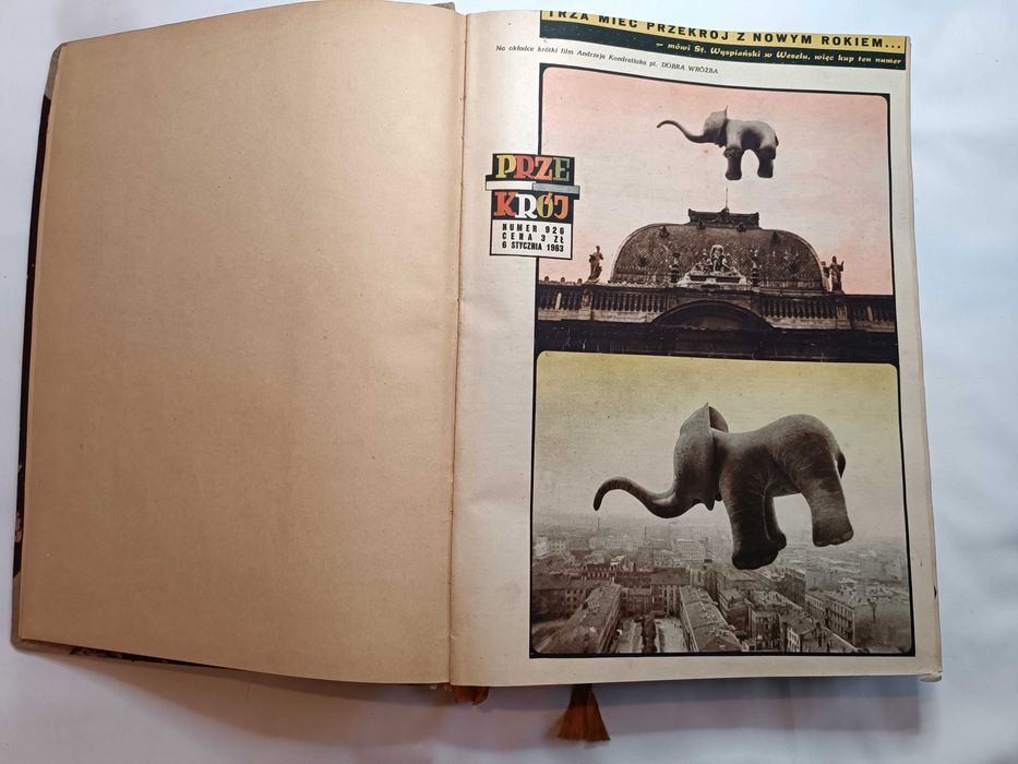 Przekrój 1957 pełny rocznik w twardej oprawie