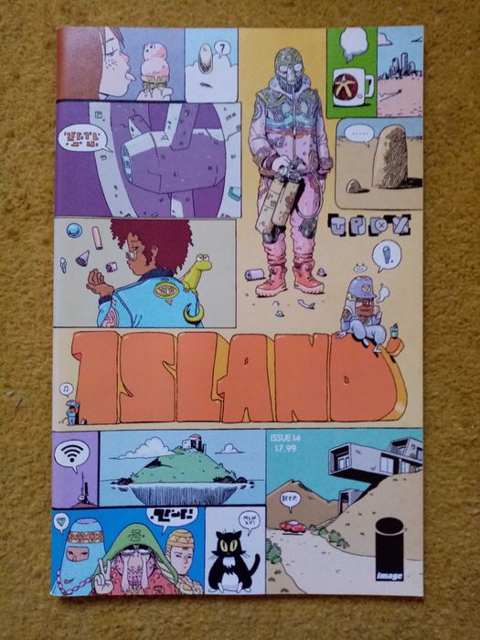 Antologia de BD Island Image Comics