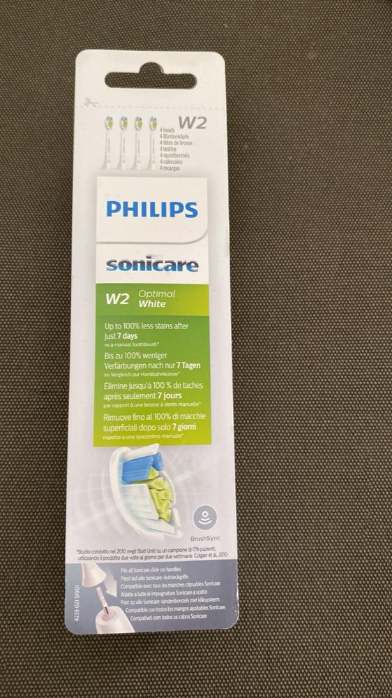 Насадка для электрической зубной щетки Philips Sonicare C3,С1,S2,W2