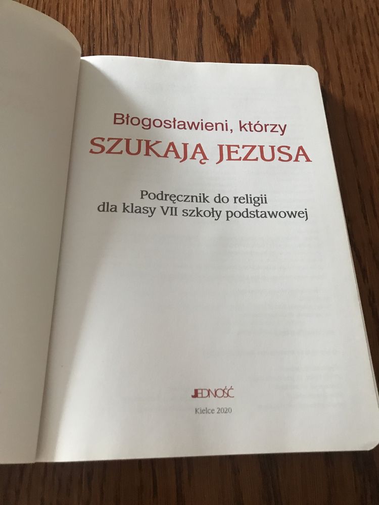 Podręcznik do religii klasa 7