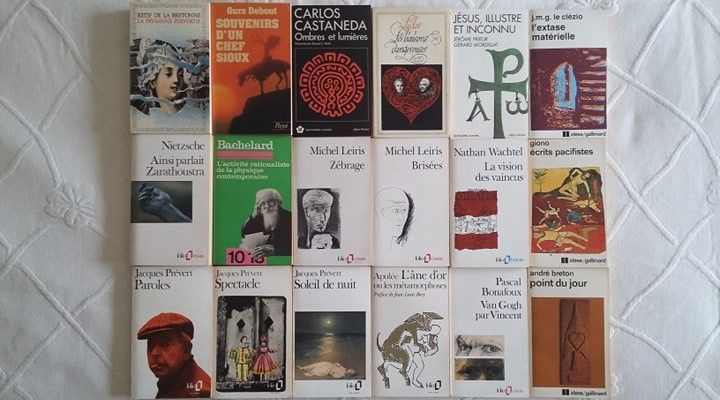 Livros: Marcuse/ H. Miller/Proust/ Prévert/ Heidegger/ Leiris/ Métraux