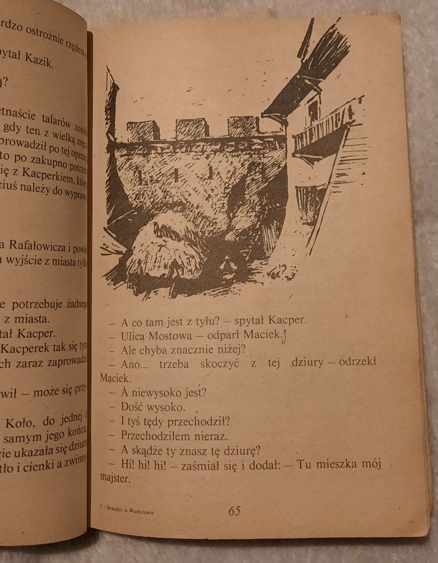 Książki Księga strachów Nienacki, Szwedzi w Warszawie, Druga brama