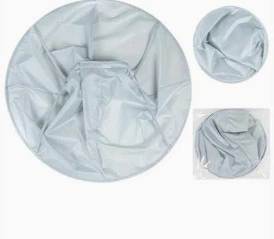 Накидка зонт для стрижки волос в даметре 60см, складной для дома