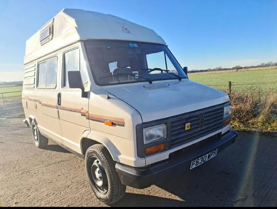 Zamiana  Kamper Peugeot J5 2.5 turbo diesel 90rok