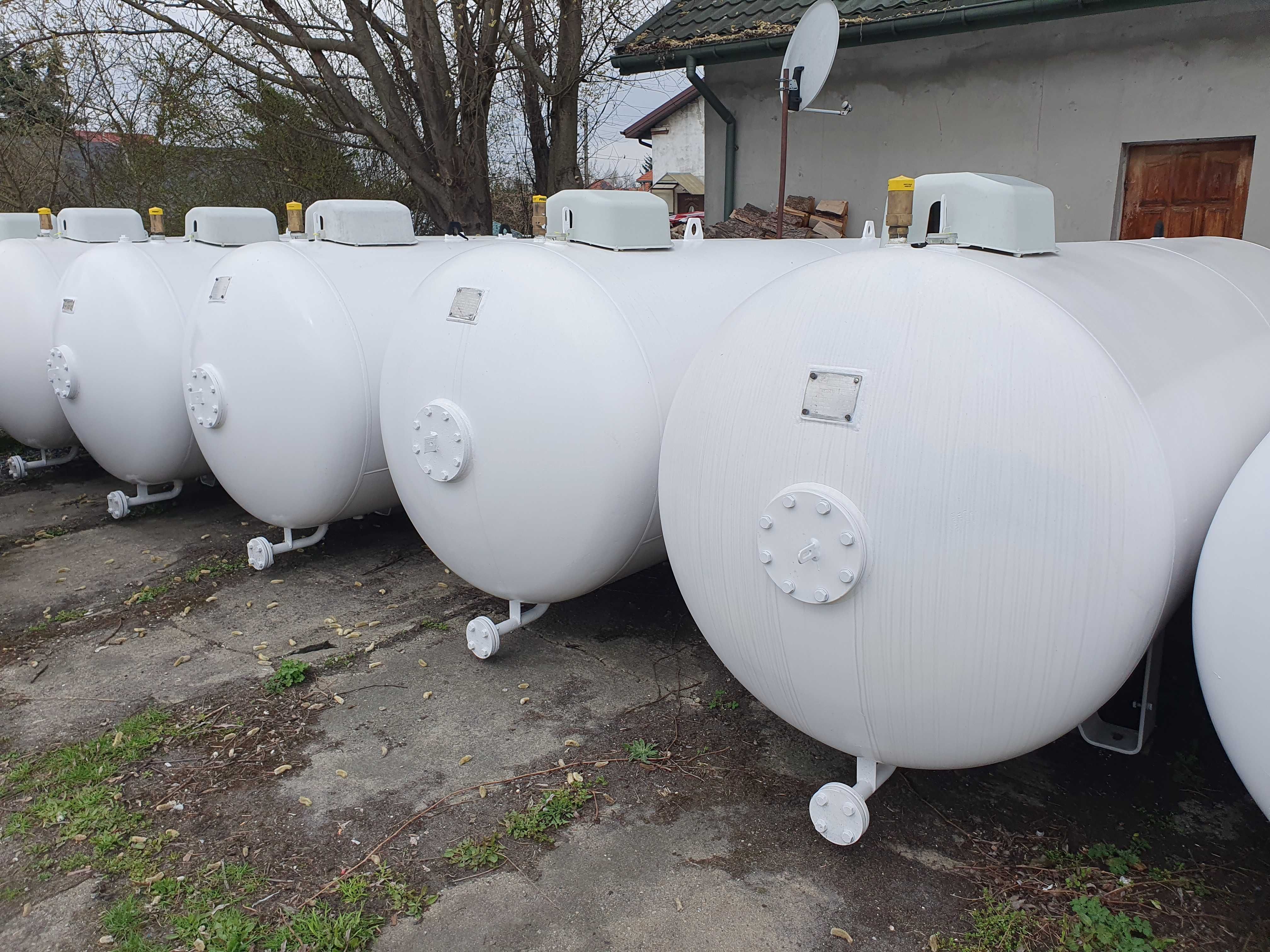 Zbiornik na gaz LPG propan butan gazowy 2700  4850  6400 butla montaż