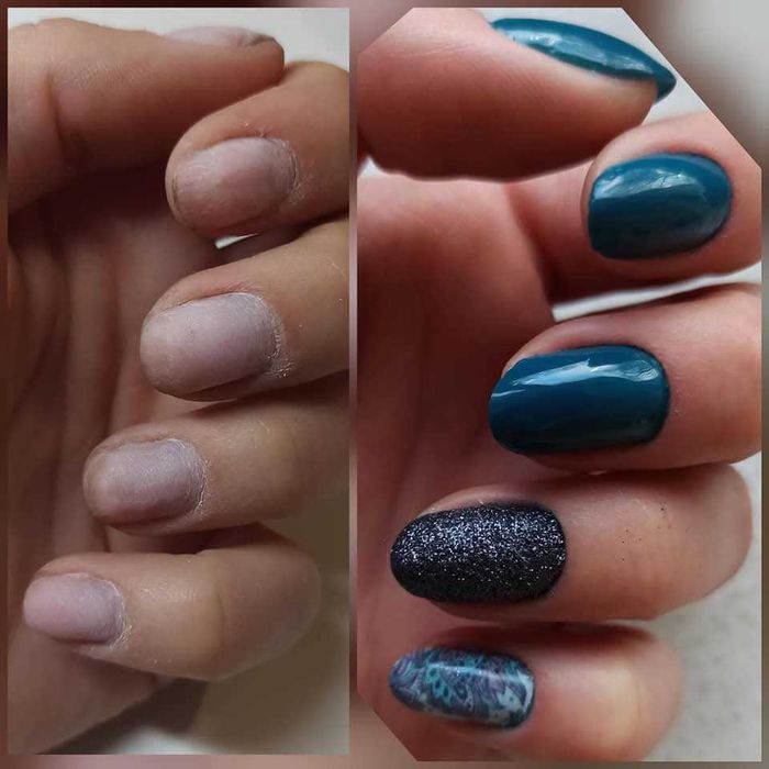 Paznokcie, manicure, hybryda, żel 125-140zł