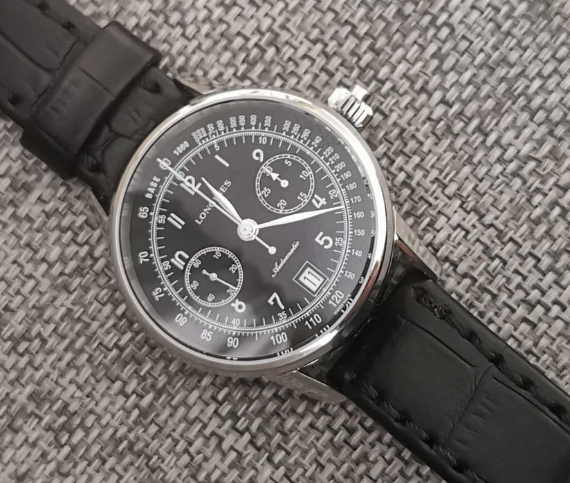 Longines Heritage Chronograph monopusher.