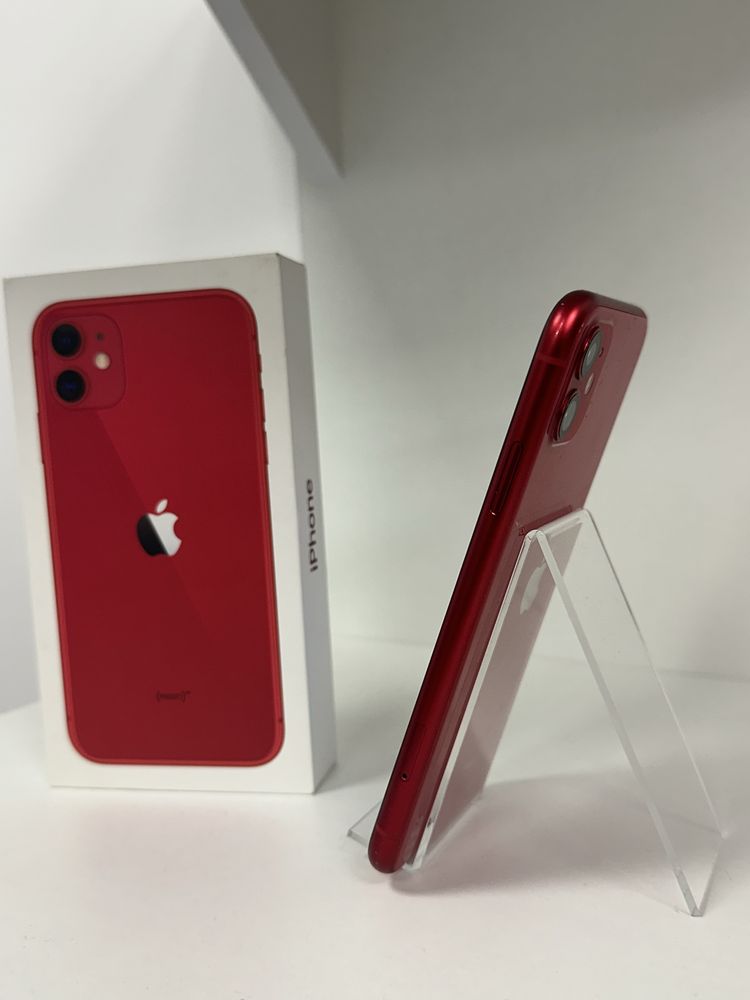 Iphone 11 64GB RED/ gwarancja/ sklep/ komplet