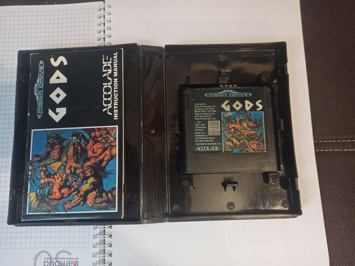 Gra Sega Mega Drive Gods bardzo dobry