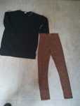 Komplet leginsy bluza 152