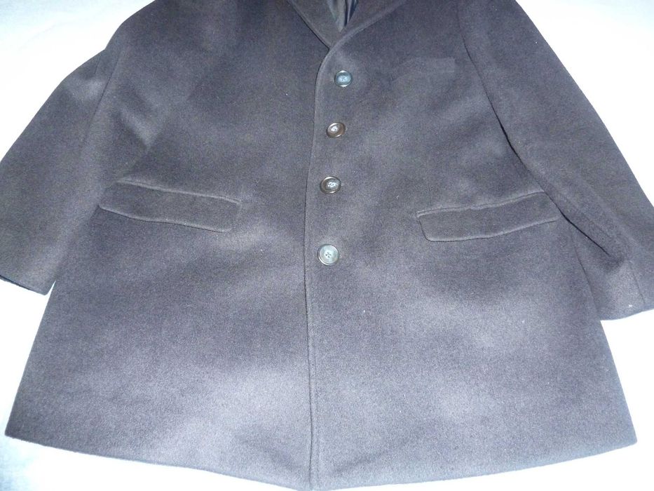 Sobretudo curto caxemira não usado T4L XXL