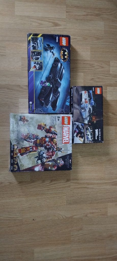 Klocki lego raz ułożone