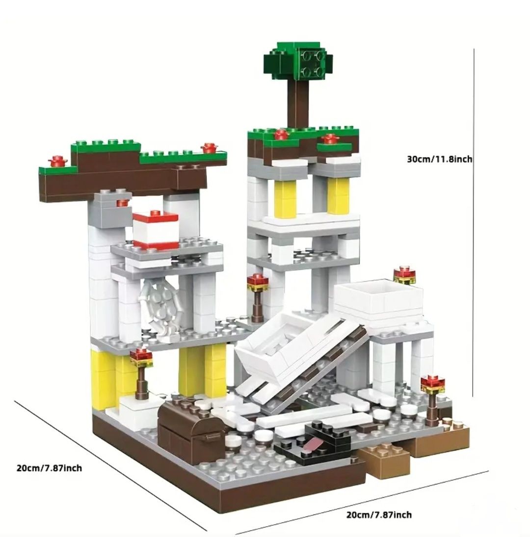 Конструктор Майнкрафт Шахта, Minecraft Lego Будівництво, лего my world