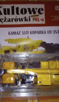 Kultowe ciężarówki PRL Kamaz 5511 Koparka nowa zapakowana