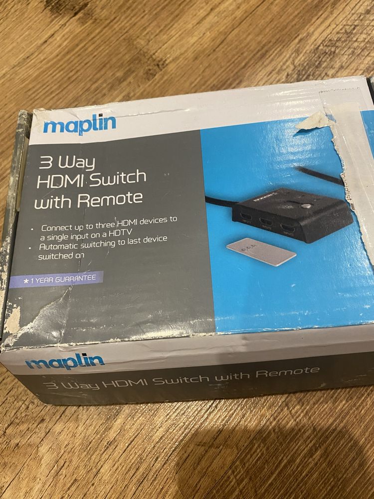 Rozdzielacz 3 HDMI switch