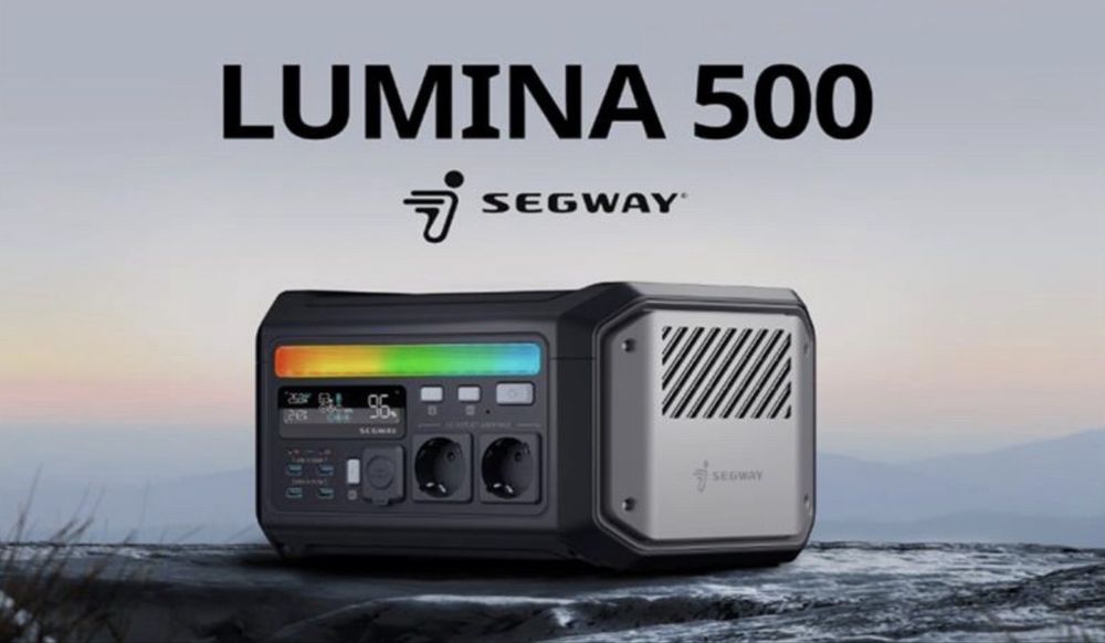 Зарядна станція Segway LUMINA 500, 600W, 512Wh в наявності 10 шт